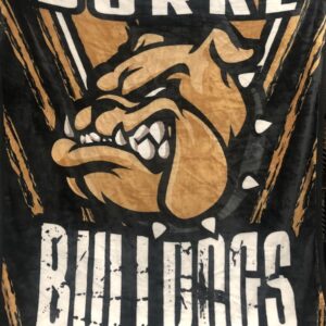 Burek Bulldogs Blanket Front